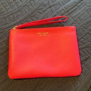 Kate Spade roulette pouch wristlet